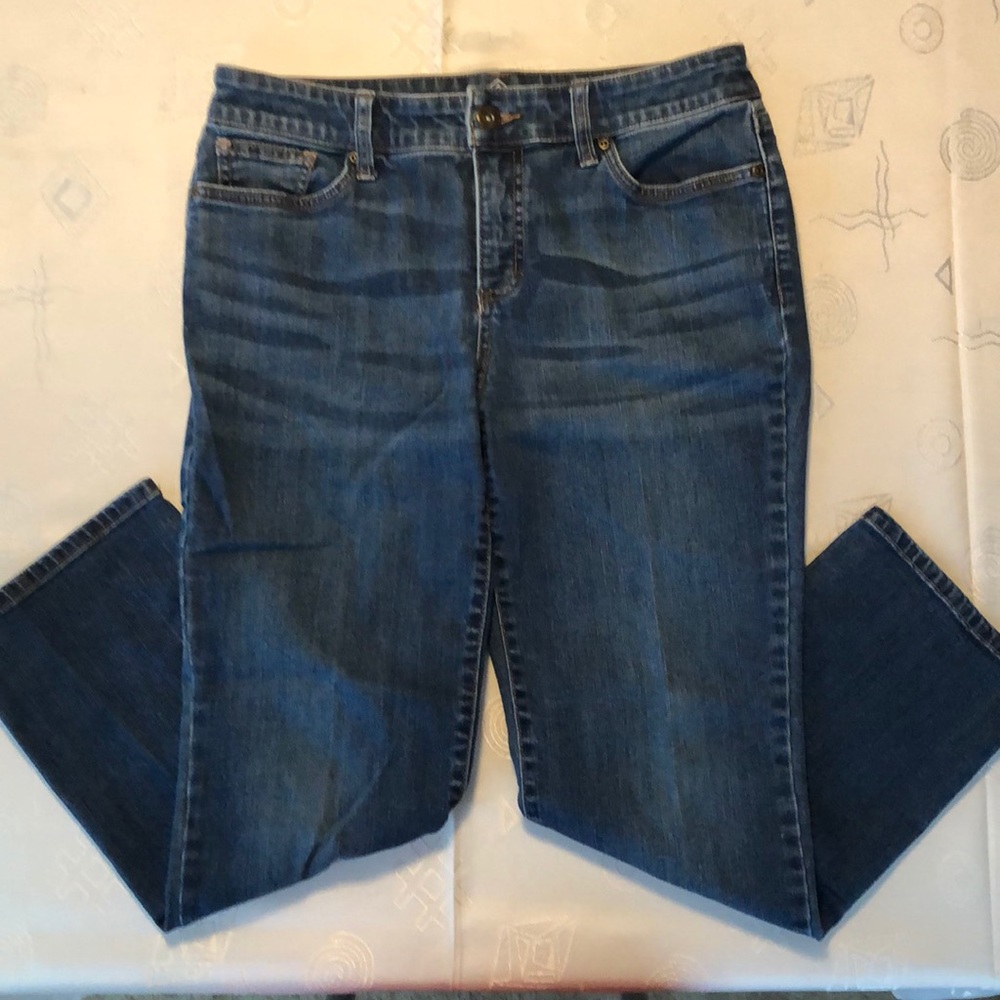 8 PS St. JOHNS BAY denim straight leg jeans #93677